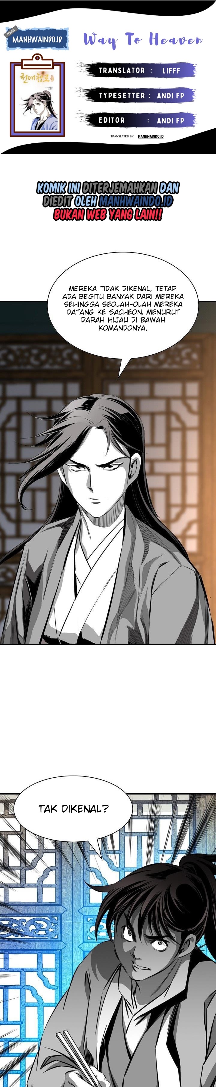 Way To Heaven Chapter 59 Bahasa Indonesia