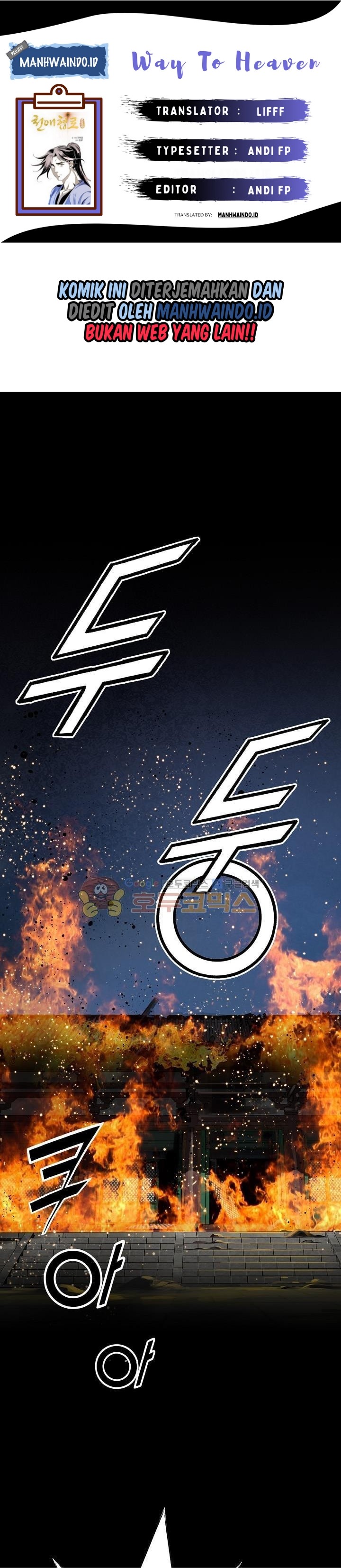 Way To Heaven Chapter 63 Bahasa Indonesia