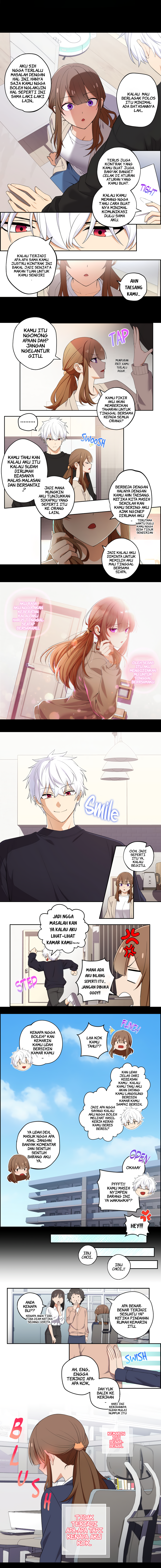 We’re Not Dating!! Chapter 17 Bahasa Indonesia