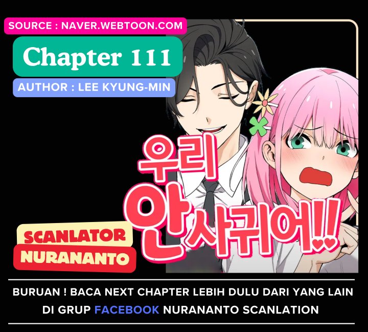 We’re Not Dating!! Chapter 111 Bahasa Indonesia