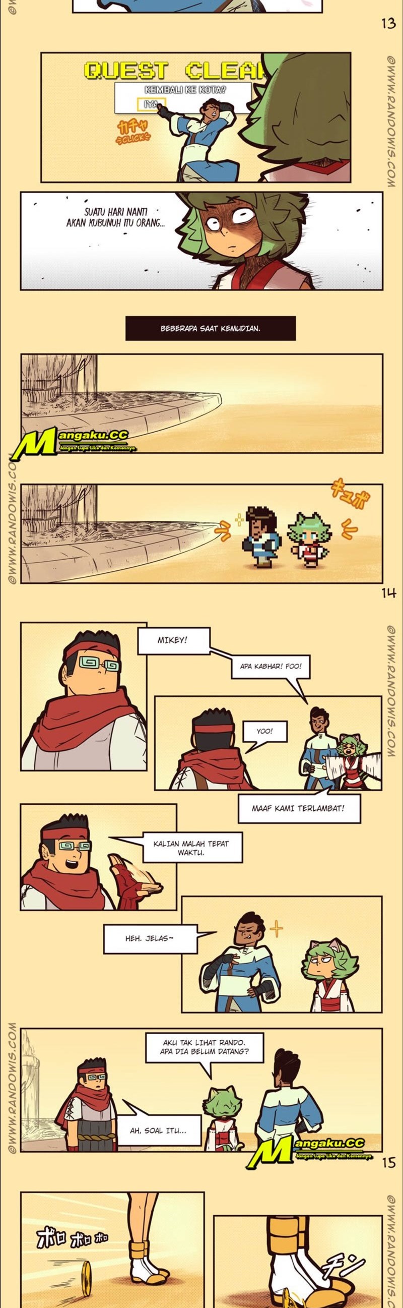 We Live In An MMO?! chapter 1
