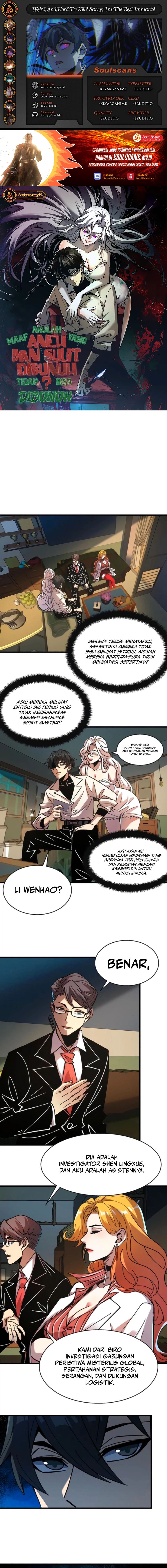 Weird and Hard to Kill? Sorry, I’m the Real Immortal chapter 49