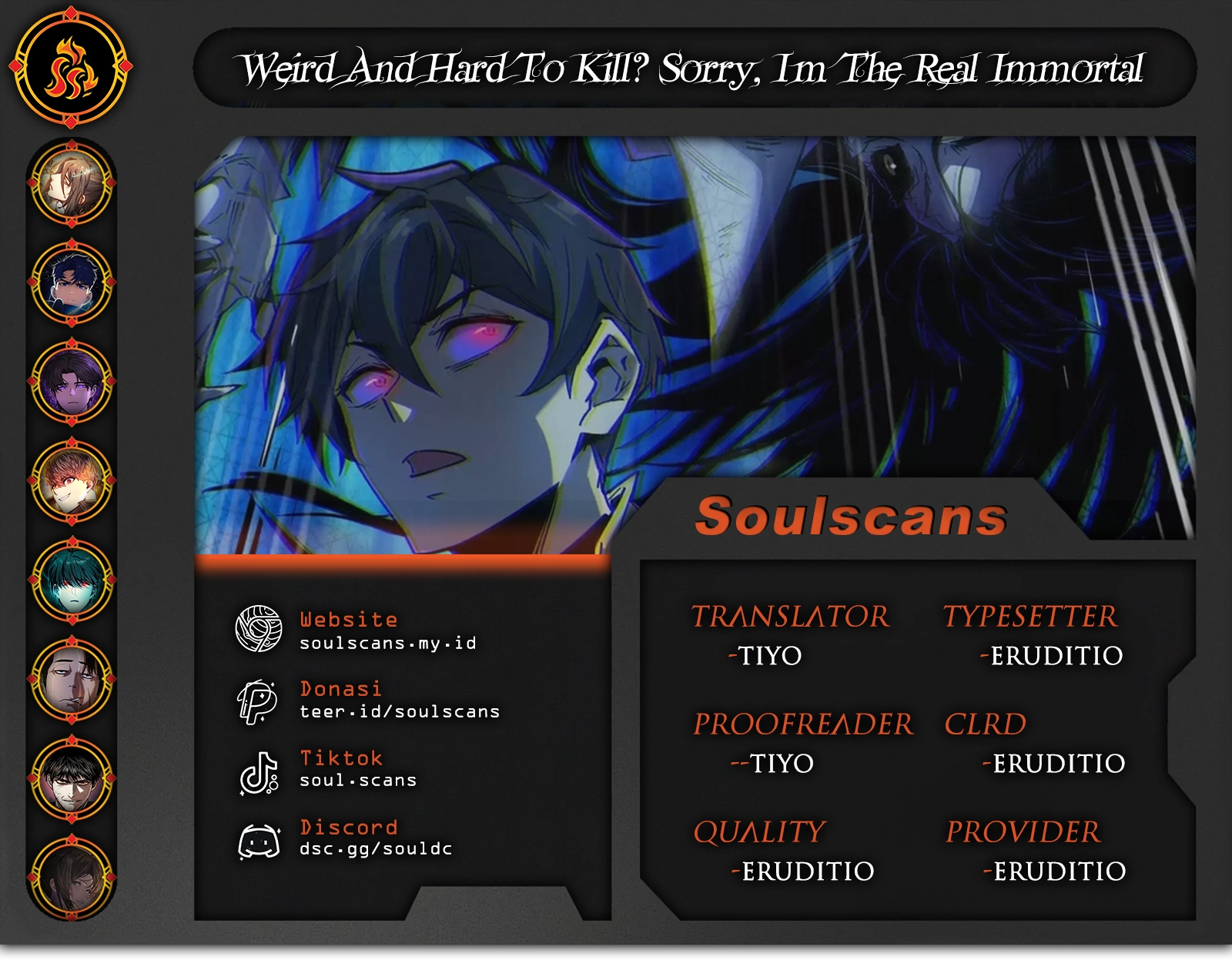 Weird and Hard to Kill? Sorry, I’m the Real Immortal chapter 76