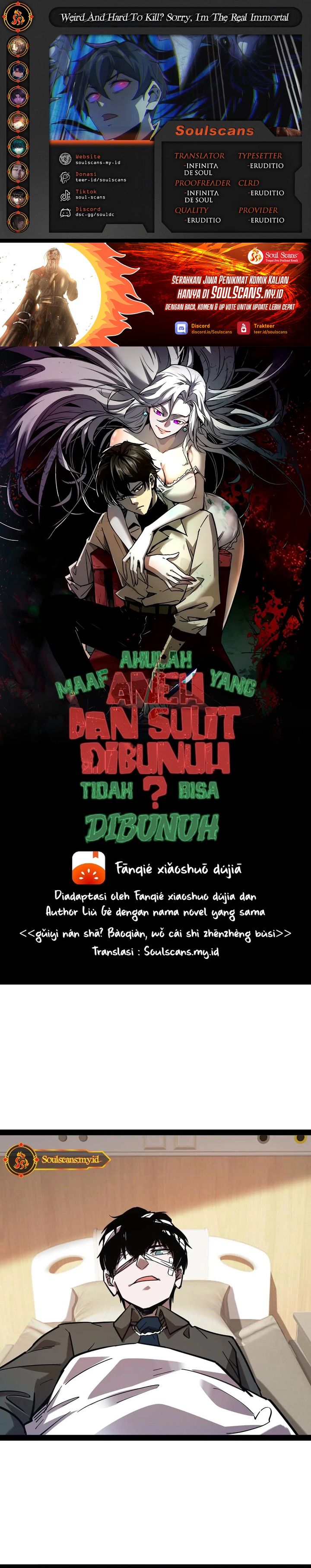 Weird and Hard to Kill? Sorry, I’m the Real Immortal Chapter 85 Bahasa Indonesia