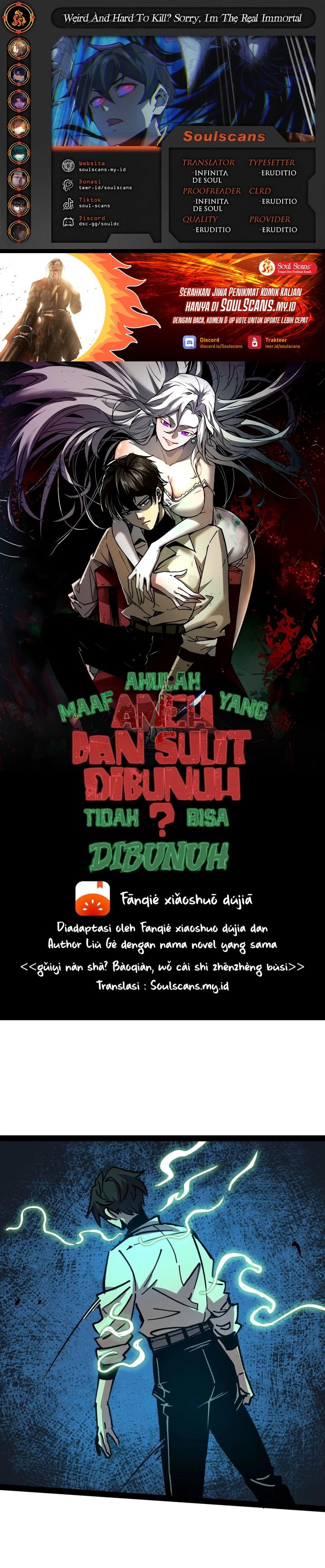 Weird and Hard to Kill? Sorry, I’m the Real Immortal chapter 104