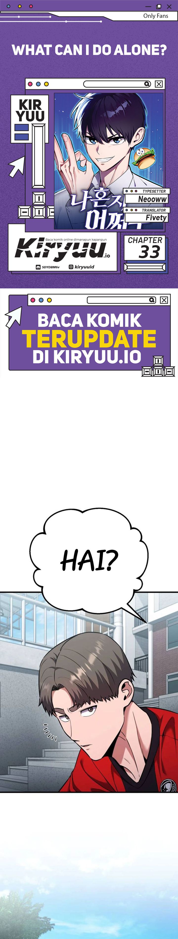 What Can I Do Alone Chapter 33 Bahasa Indonesia