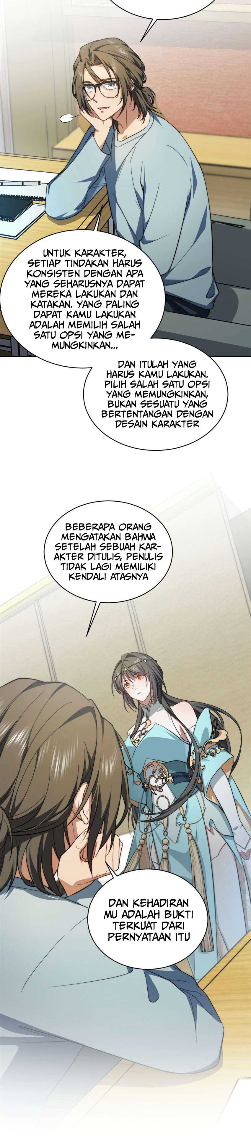 What Do You Do If the Heroine Escapes From Your Novel Chapter 04 Bahasa Indonesia