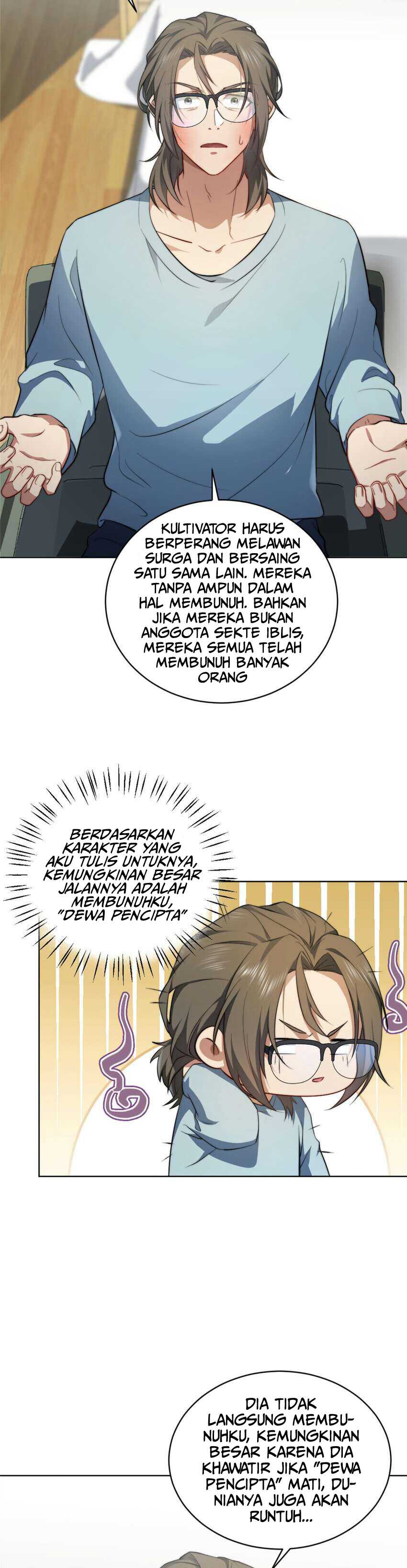 What Do You Do If the Heroine Escapes From Your Novel Chapter 04 Bahasa Indonesia