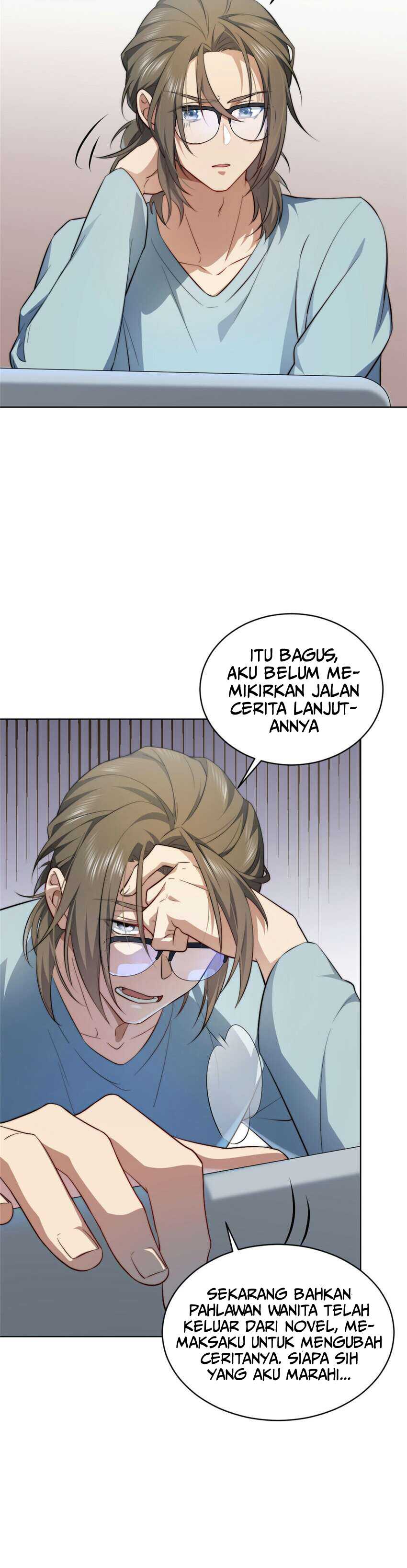 What Do You Do If the Heroine Escapes From Your Novel Chapter 04 Bahasa Indonesia