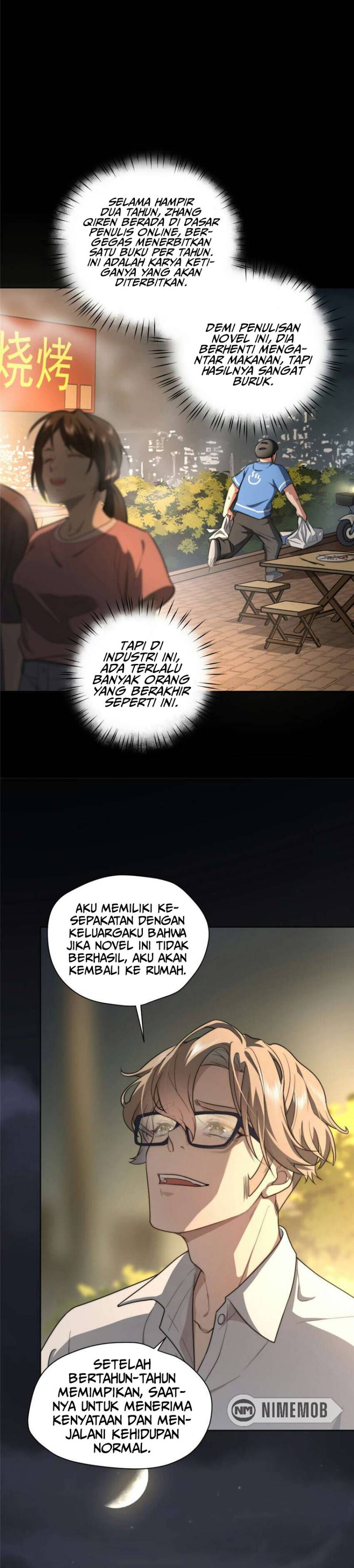 What Do You Do If the Heroine Escapes From Your Novel Chapter 05 Bahasa Indonesia