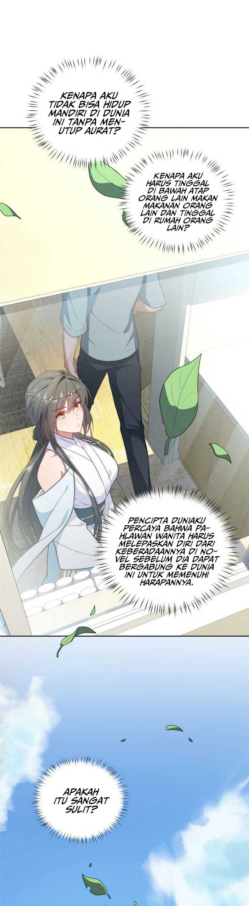 What Do You Do If the Heroine Escapes From Your Novel Chapter 11 Bahasa Indonesia