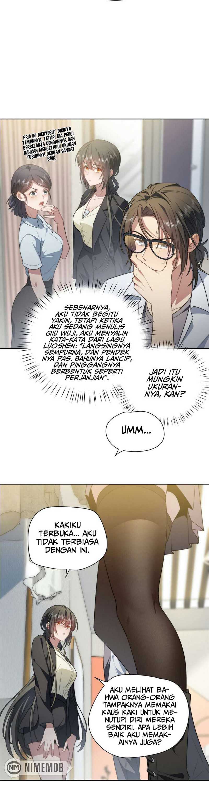 What Do You Do If the Heroine Escapes From Your Novel Chapter 11 Bahasa Indonesia