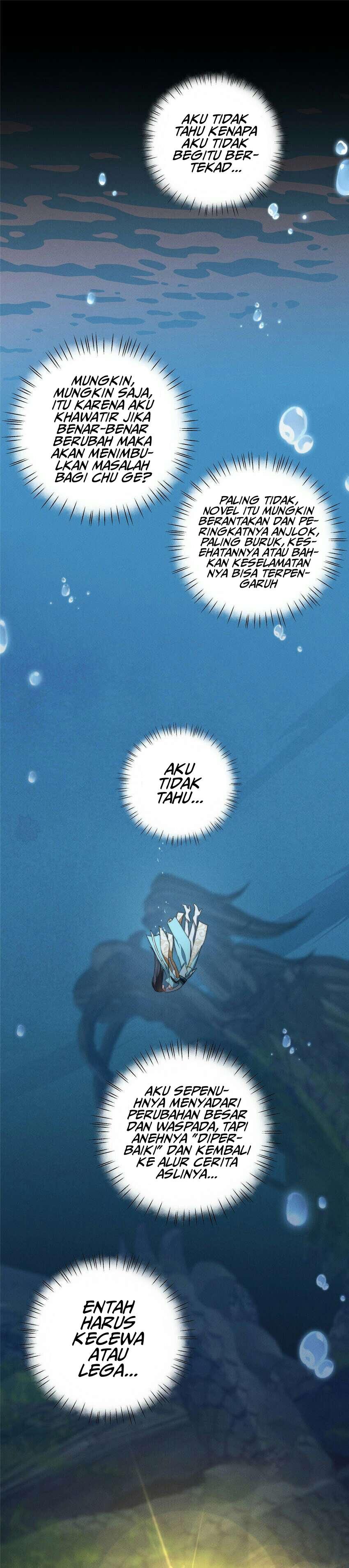 What Do You Do If the Heroine Escapes From Your Novel Chapter 16 Bahasa Indonesia