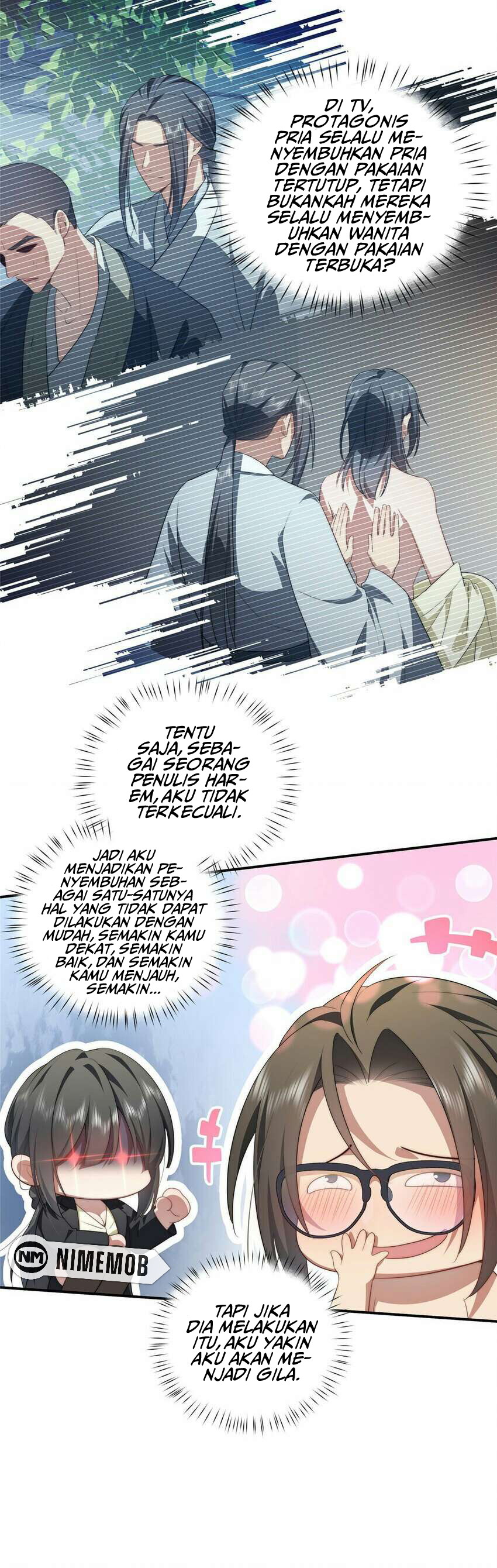 What Do You Do If the Heroine Escapes From Your Novel Chapter 25 Bahasa Indonesia