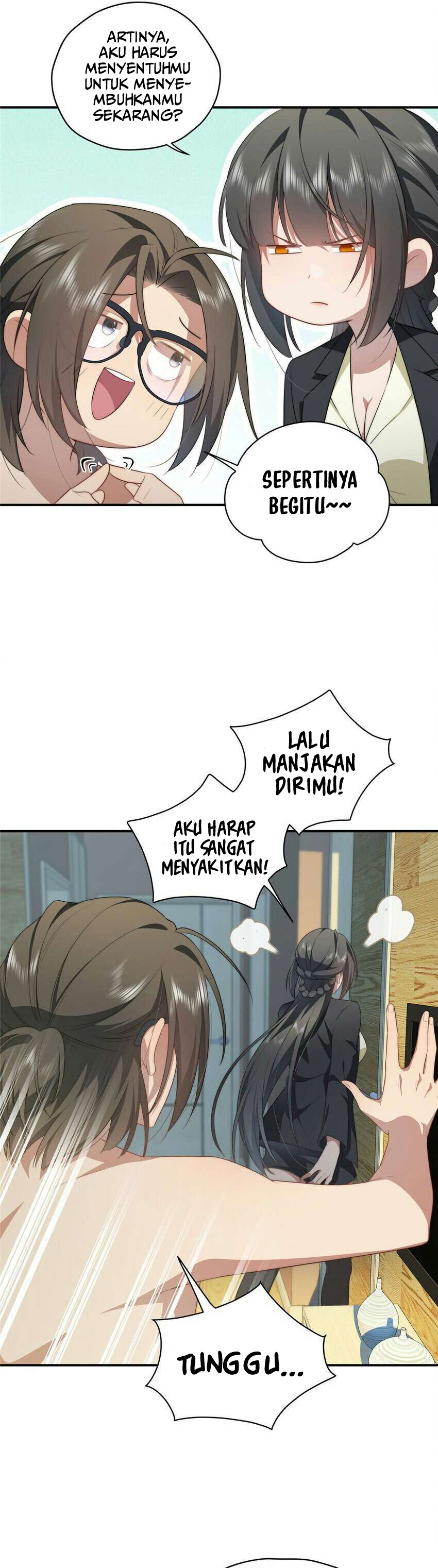 What Do You Do If the Heroine Escapes From Your Novel Chapter 25 Bahasa Indonesia