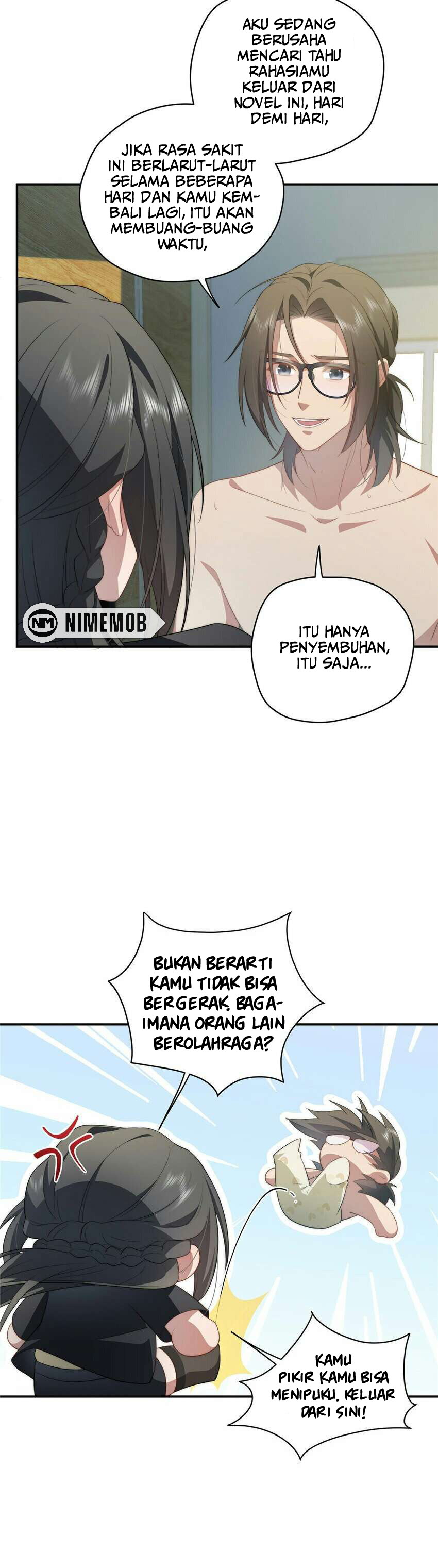What Do You Do If the Heroine Escapes From Your Novel Chapter 25 Bahasa Indonesia