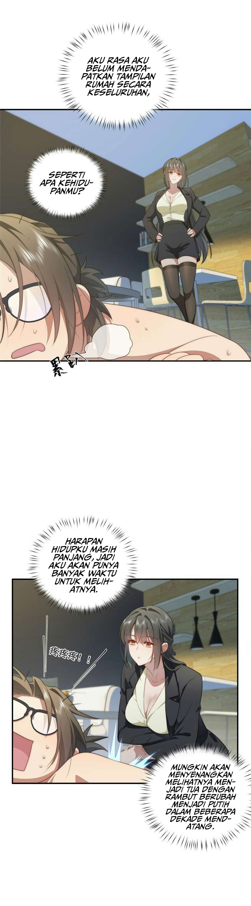 What Do You Do If the Heroine Escapes From Your Novel Chapter 25 Bahasa Indonesia