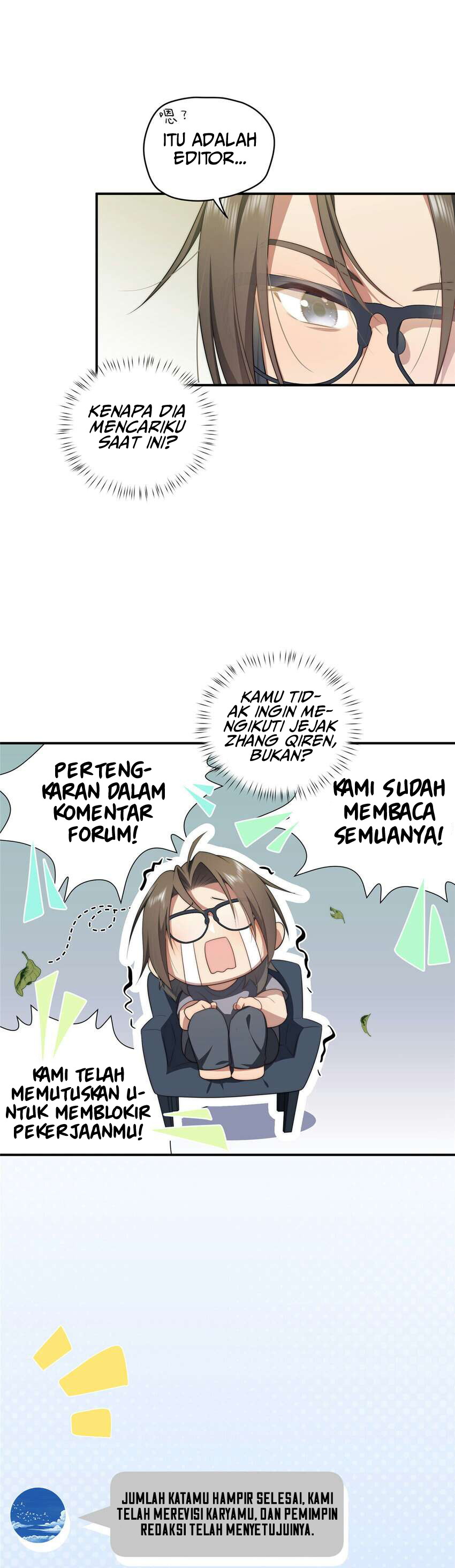 What Do You Do If the Heroine Escapes From Your Novel Chapter 27 Bahasa Indonesia