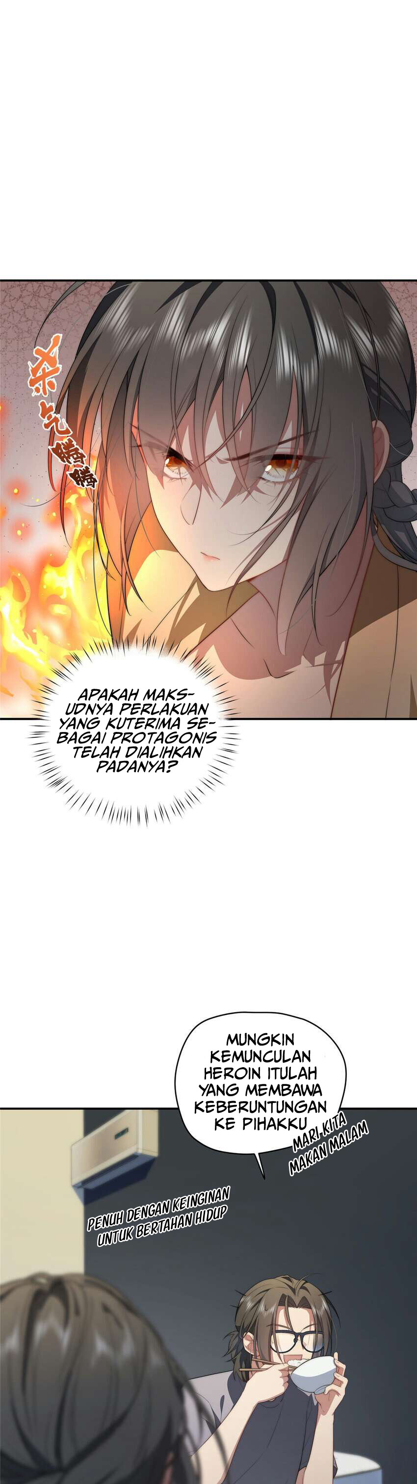 What Do You Do If the Heroine Escapes From Your Novel Chapter 27 Bahasa Indonesia