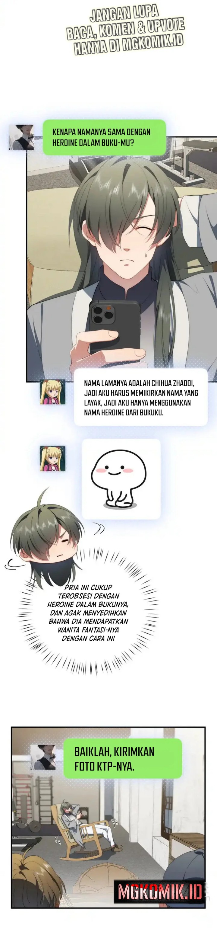 What Do You Do If the Heroine Escapes From Your Novel Chapter 74 Bahasa Indonesia