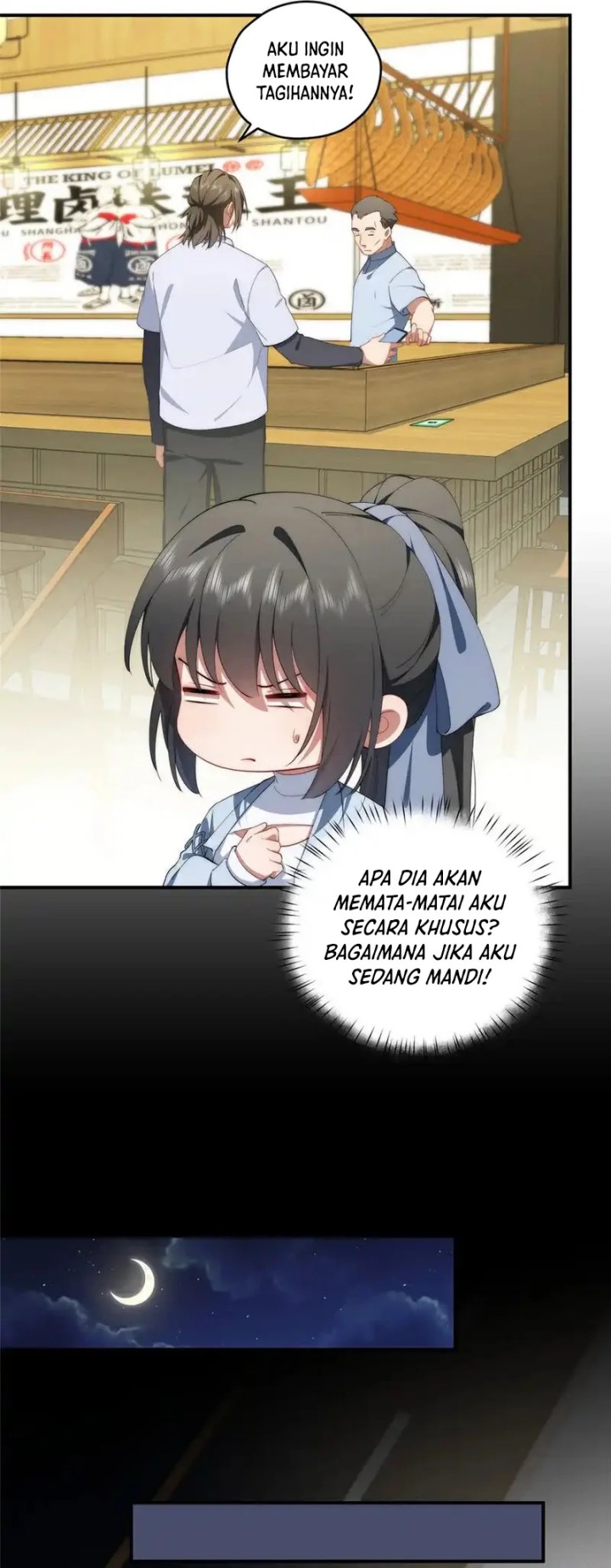 What Do You Do If the Heroine Escapes From Your Novel Chapter 74 Bahasa Indonesia