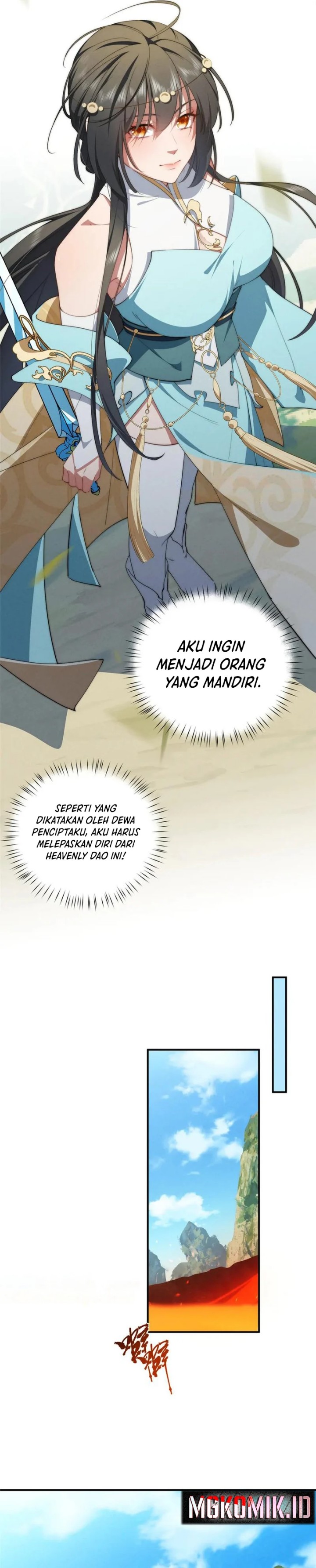 What Do You Do If the Heroine Escapes From Your Novel Chapter 130 Bahasa Indonesia