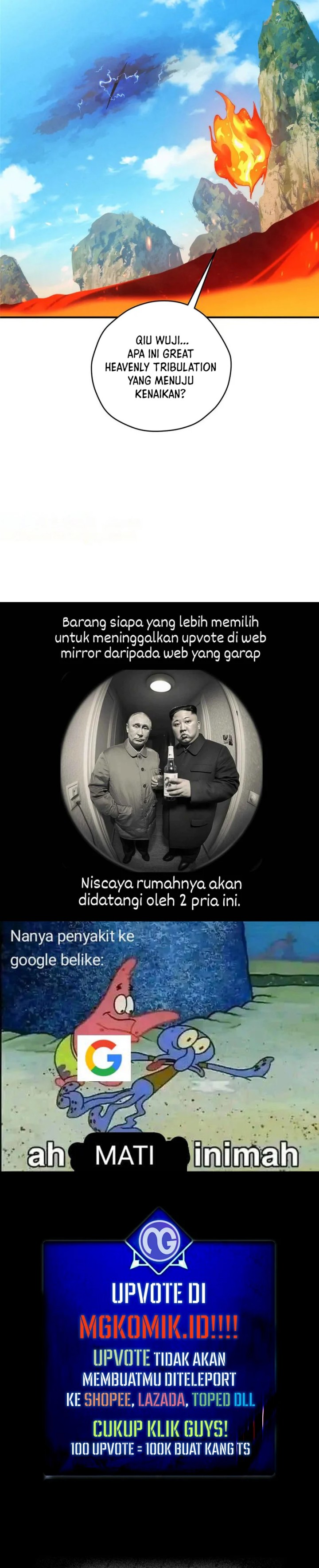 What Do You Do If the Heroine Escapes From Your Novel Chapter 130 Bahasa Indonesia