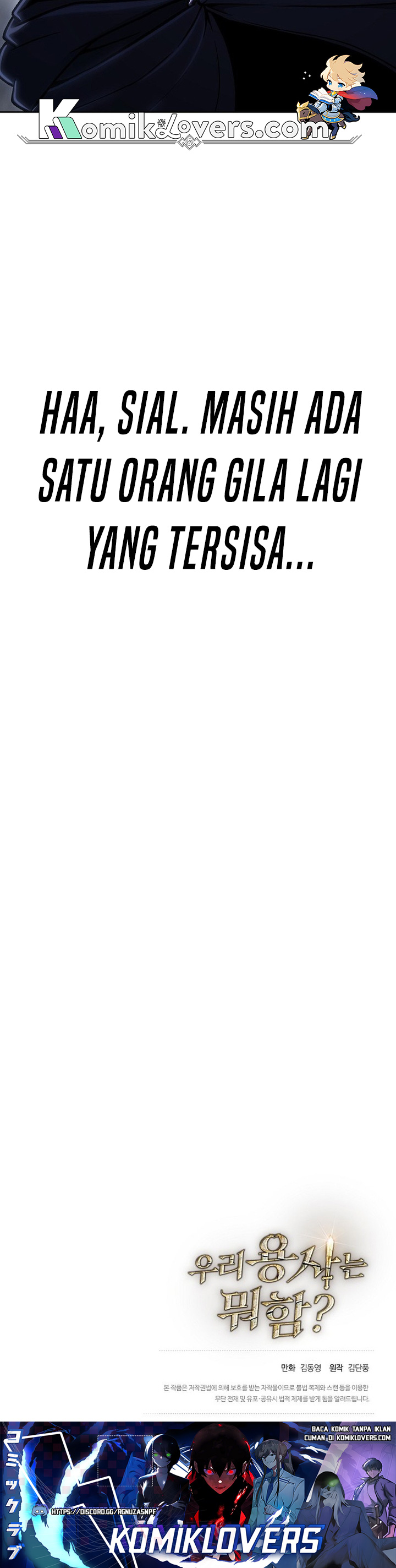 What’s Our Hero Doing? Chapter 17 Bahasa Indonesia