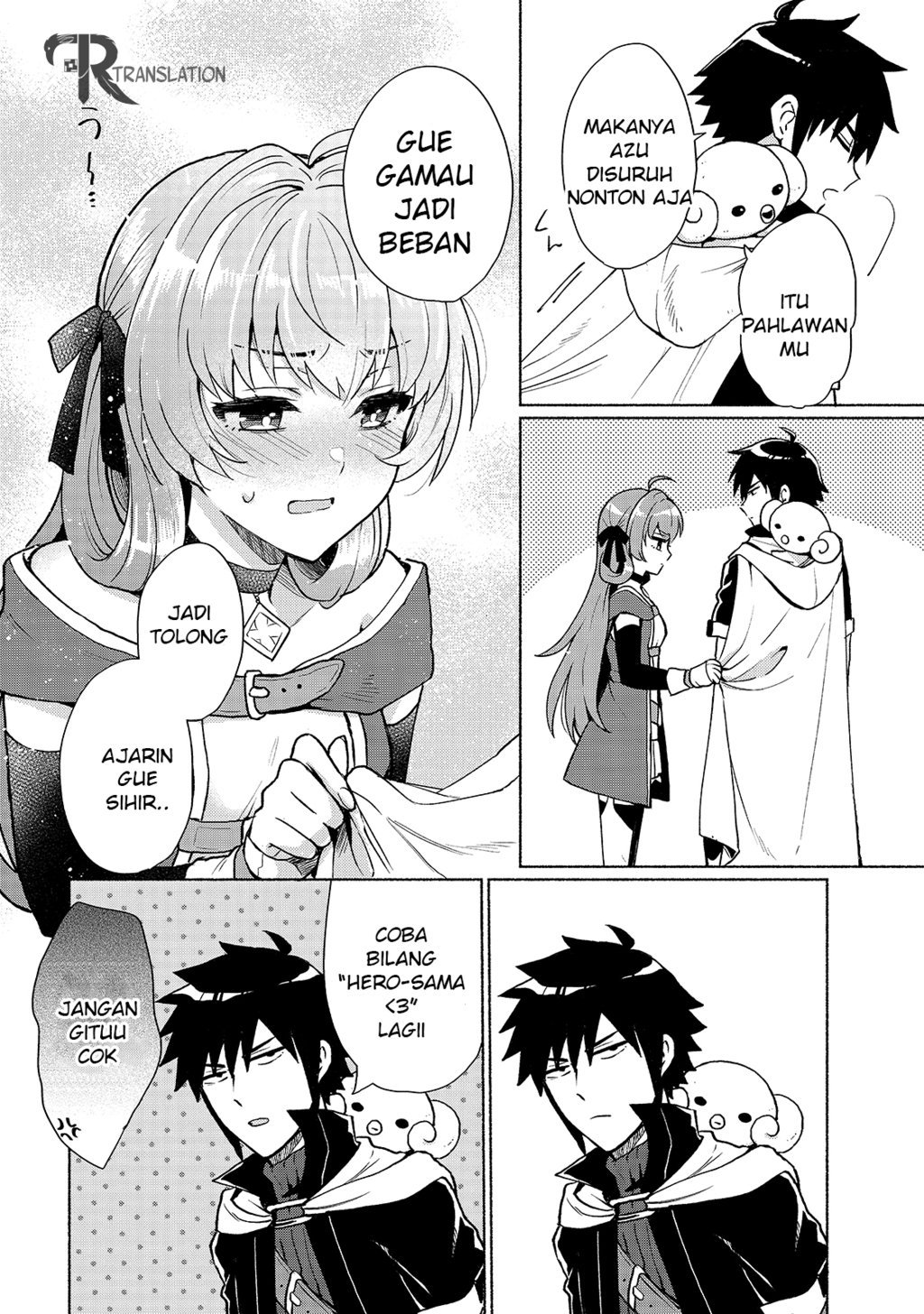 When I Was Reincarnated in Another World, I Was a Heroine and He Was a Hero chapter 4