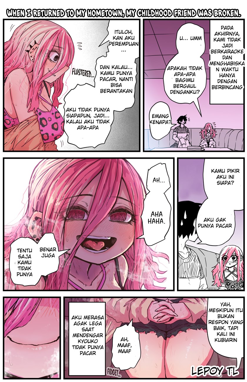 When I Returned to My Hometown, My Childhood Friend was Broken chapter 7