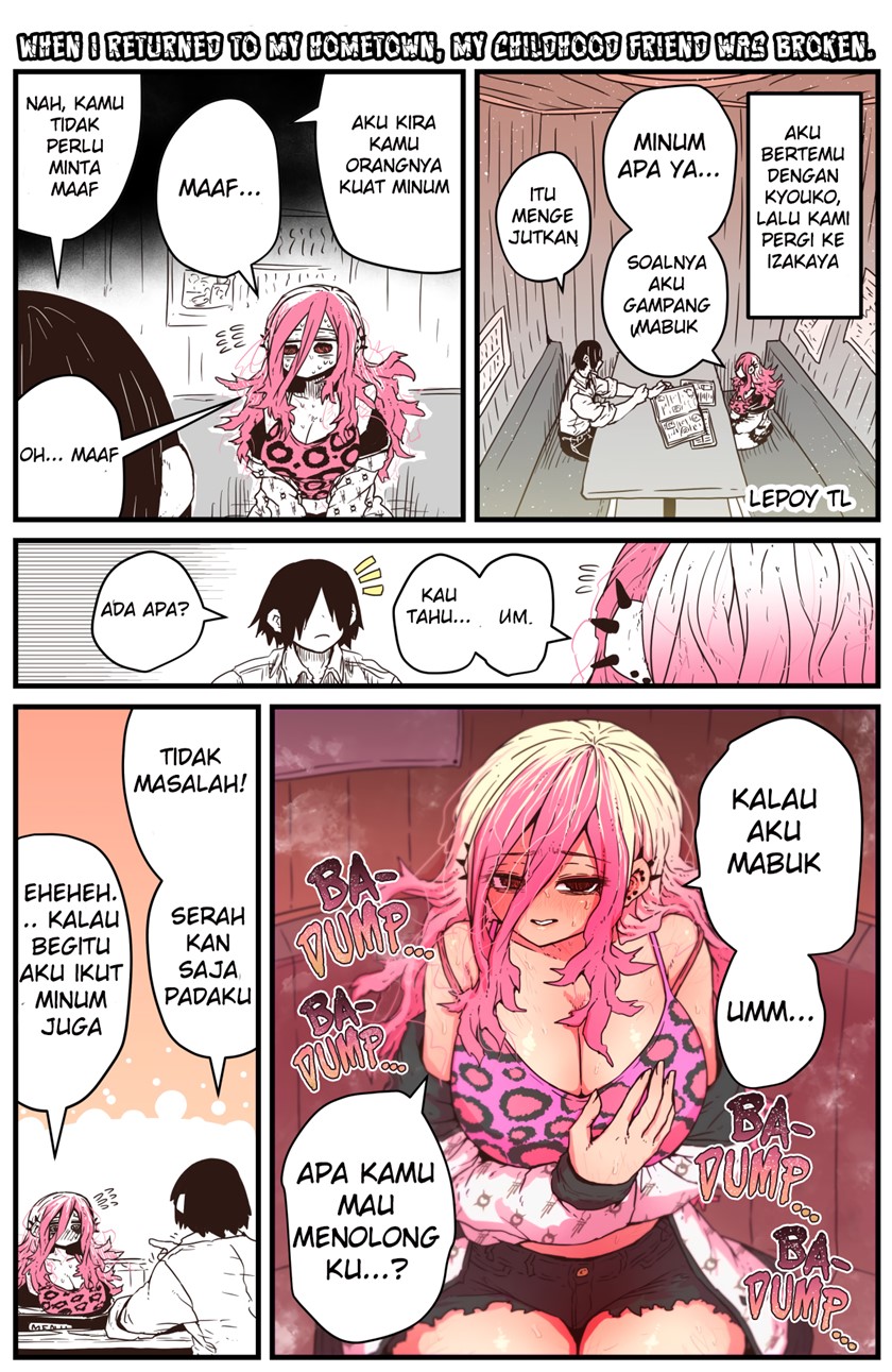When I Returned to My Hometown, My Childhood Friend was Broken chapter 12