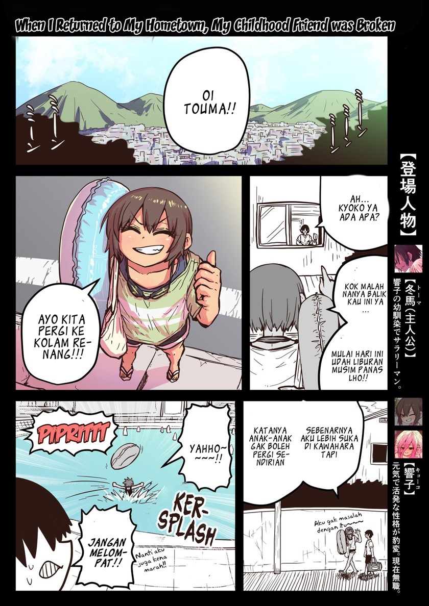 When I Returned to My Hometown, My Childhood Friend was Broken chapter 16