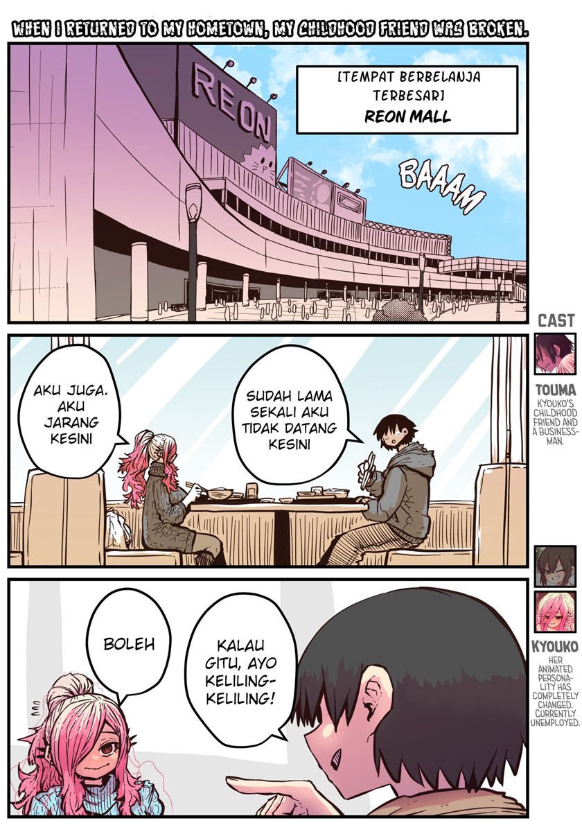 When I Returned to My Hometown, My Childhood Friend was Broken chapter 20