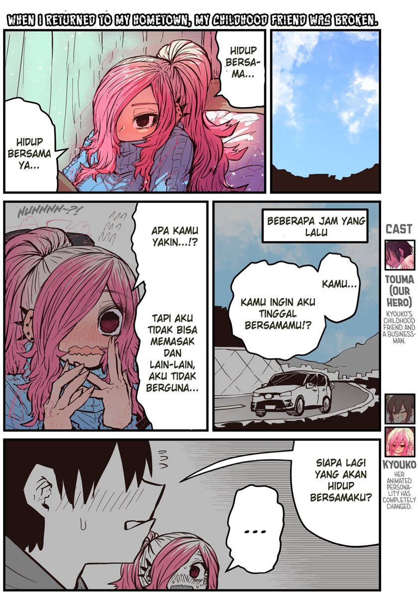 When I Returned to My Hometown, My Childhood Friend was Broken chapter 27