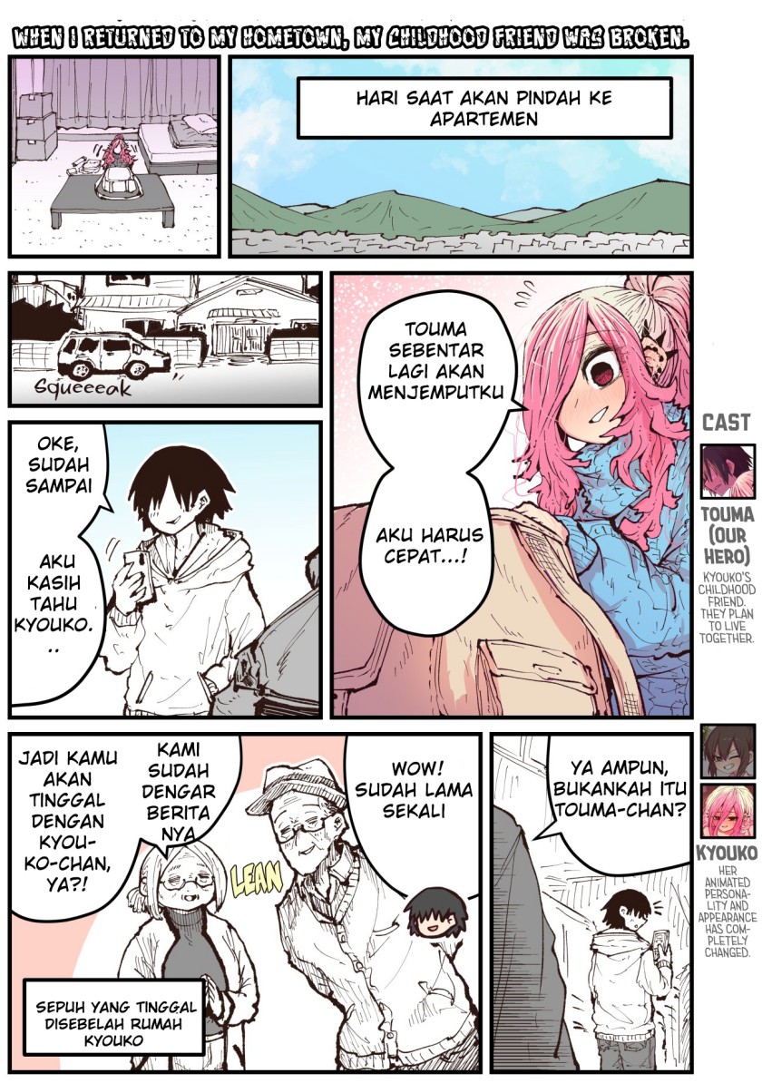 When I Returned to My Hometown, My Childhood Friend was Broken chapter 31