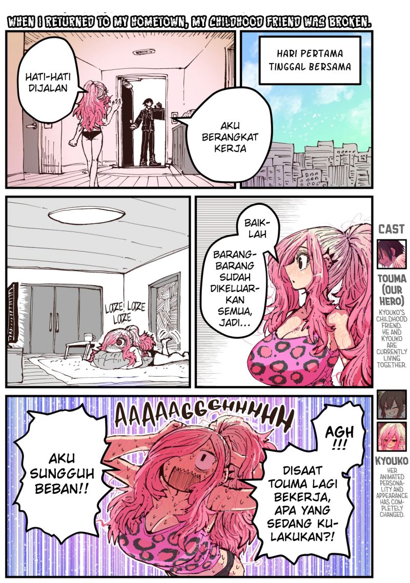 When I Returned to My Hometown, My Childhood Friend was Broken chapter 32