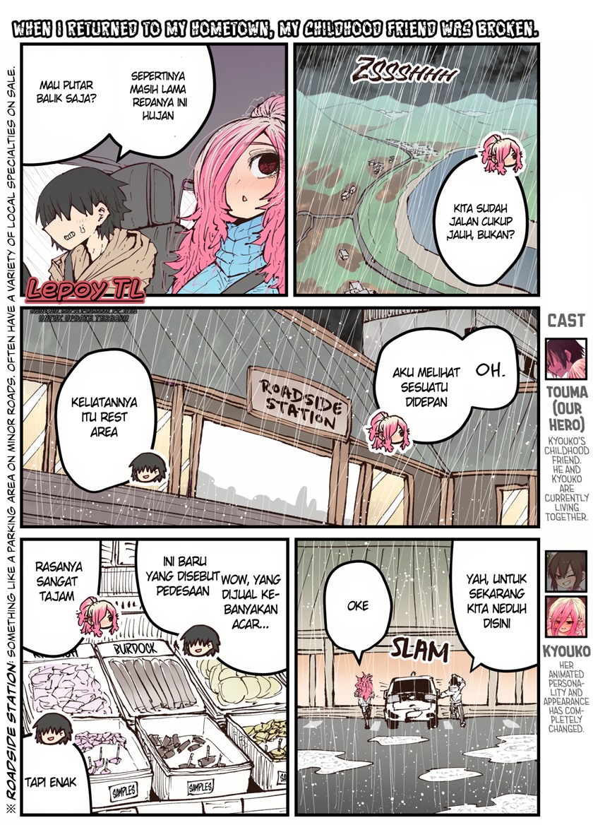 When I Returned to My Hometown, My Childhood Friend was Broken chapter 36
