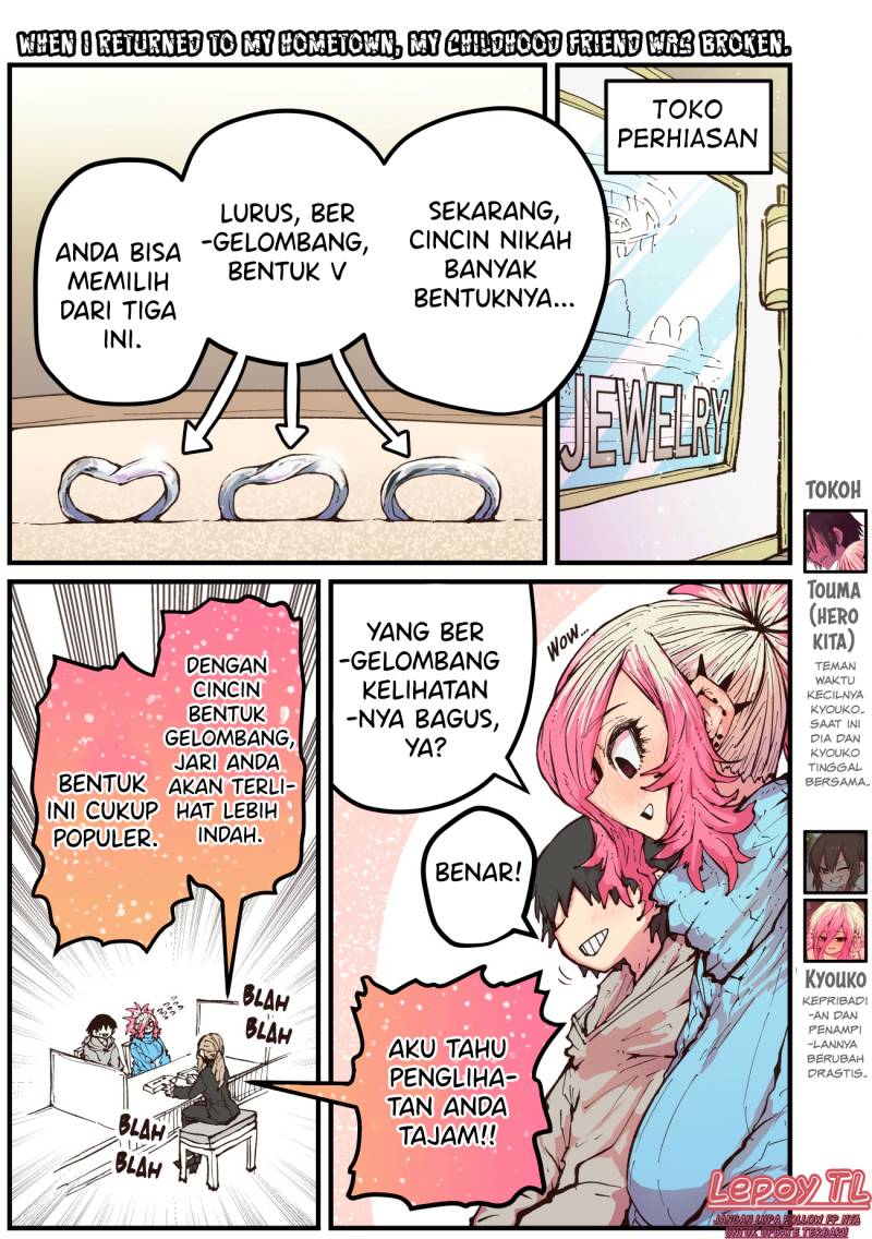 When I Returned to My Hometown, My Childhood Friend was Broken chapter 42