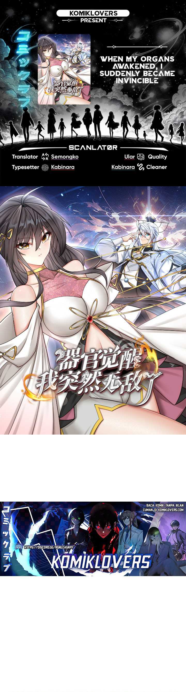 When My Organs Awakened, I Suddenly Became Invincible Chapter 06 Bahasa Indonesia