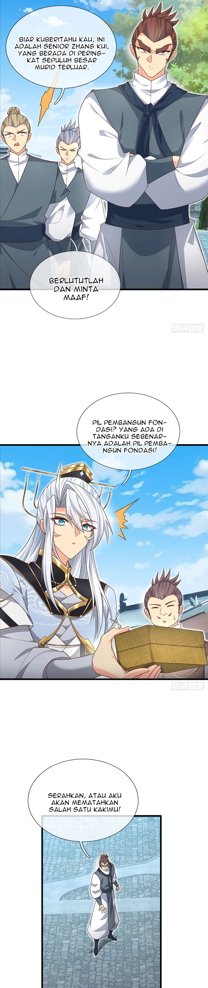 When My Organs Awakened, I Suddenly Became Invincible Chapter 14 Bahasa Indonesia