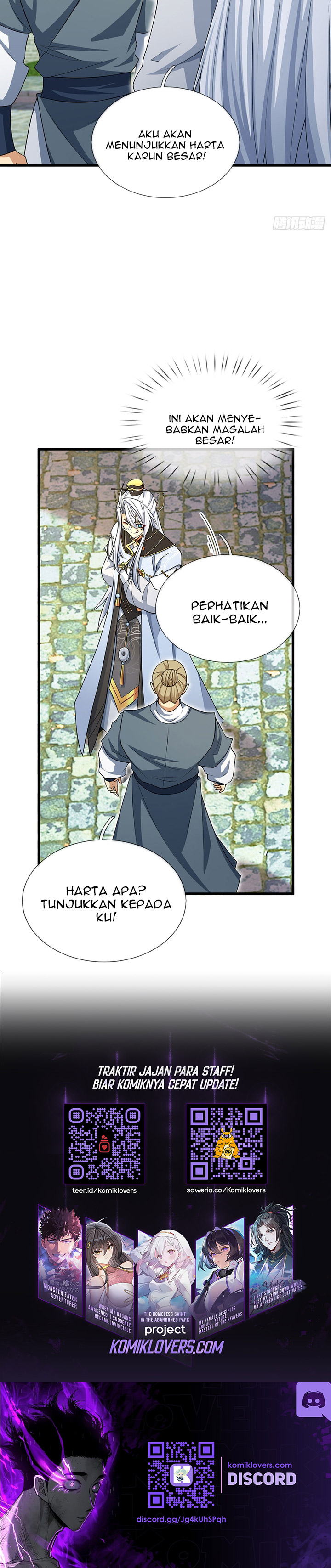 When My Organs Awakened, I Suddenly Became Invincible Chapter 14 Bahasa Indonesia
