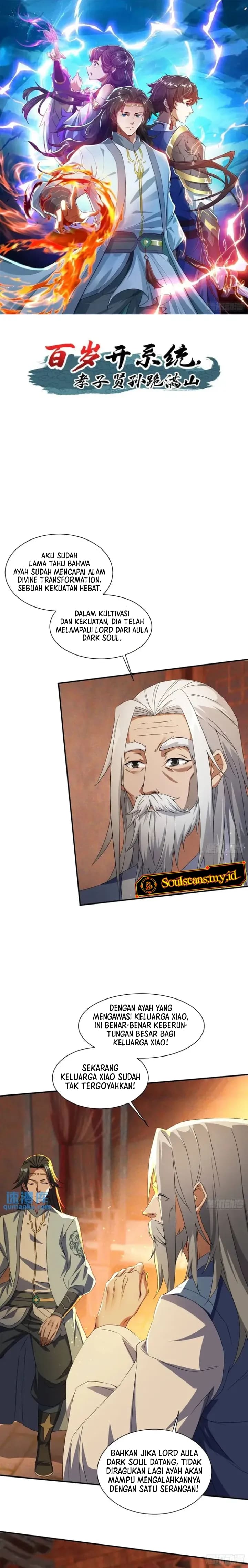 When The System Opens After The Age Of 100, All Grandchildren Kneel Upon The Mountains! chapter 21