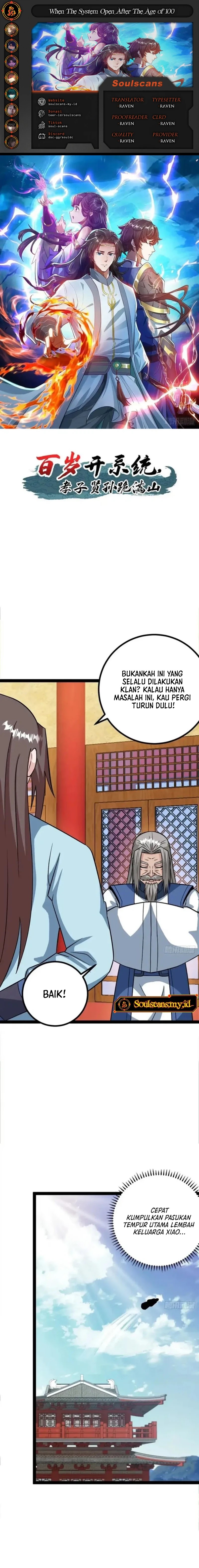 When The System Opens After The Age Of 100, All Grandchildren Kneel Upon The Mountains! Chapter 73 Bahasa Indonesia