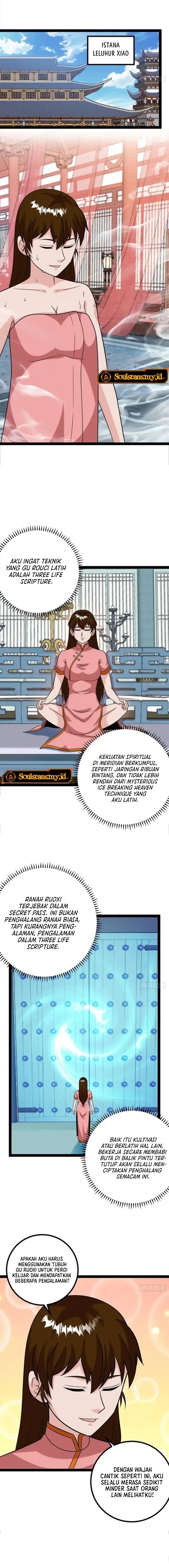 When The System Opens After The Age Of 100, All Grandchildren Kneel Upon The Mountains! Chapter 73 Bahasa Indonesia