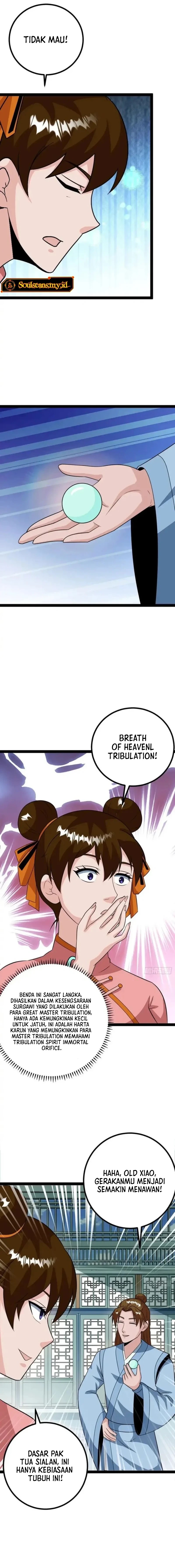 When The System Opens After The Age Of 100, All Grandchildren Kneel Upon The Mountains! Chapter 73 Bahasa Indonesia