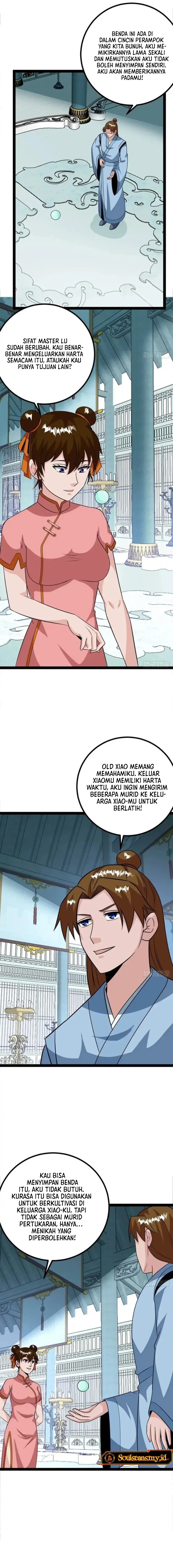 When The System Opens After The Age Of 100, All Grandchildren Kneel Upon The Mountains! Chapter 73 Bahasa Indonesia