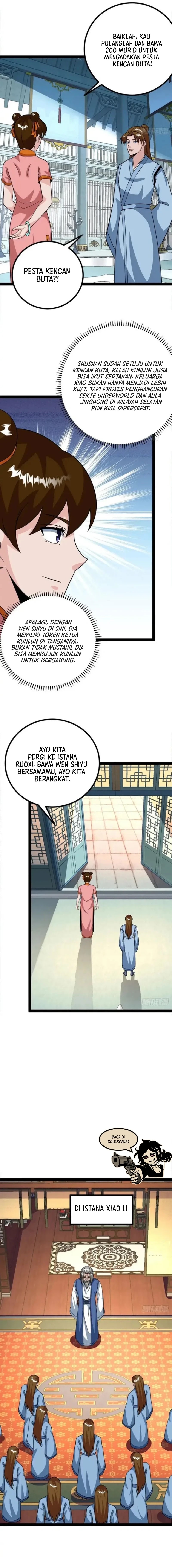When The System Opens After The Age Of 100, All Grandchildren Kneel Upon The Mountains! Chapter 73 Bahasa Indonesia