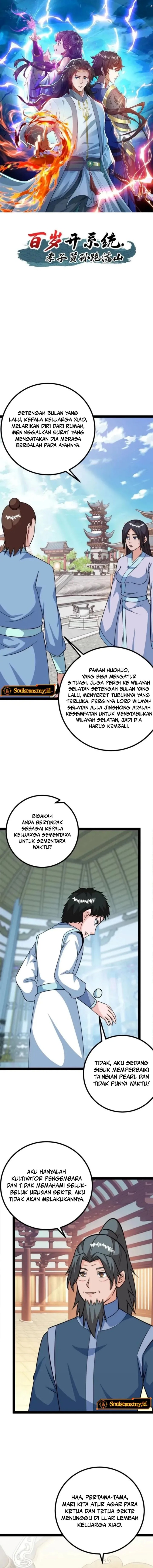 When The System Opens After The Age Of 100, All Grandchildren Kneel Upon The Mountains! Chapter 77 Bahasa Indonesia