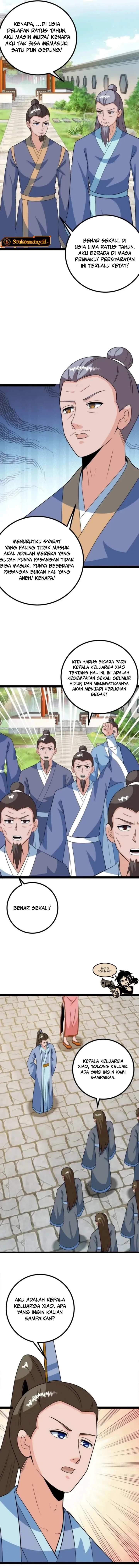 When The System Opens After The Age Of 100, All Grandchildren Kneel Upon The Mountains! Chapter 77 Bahasa Indonesia