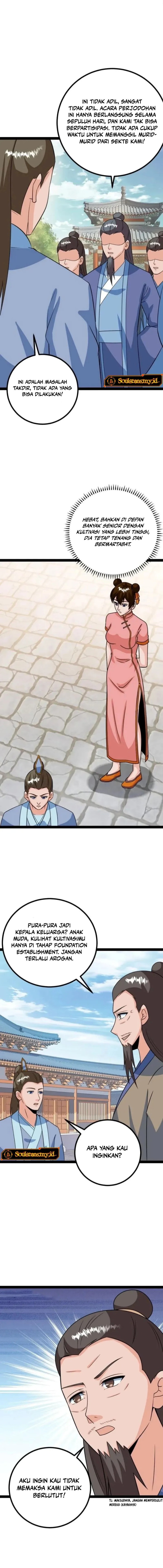 When The System Opens After The Age Of 100, All Grandchildren Kneel Upon The Mountains! Chapter 77 Bahasa Indonesia